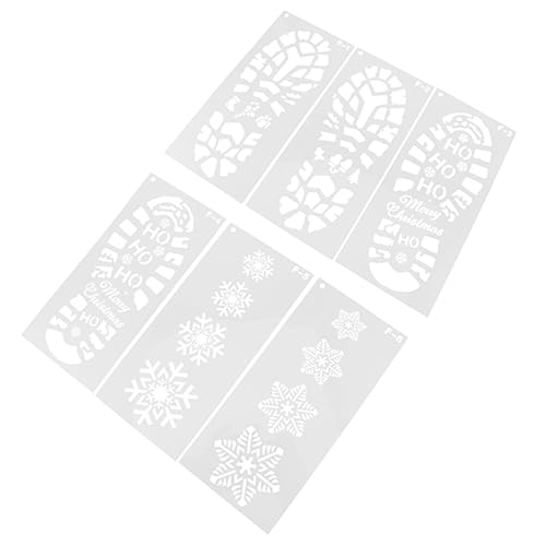 Gadpiparty 10Stücke Weihnachts DIY Schablonen Vorlagen Wiederverwendbare Malvorlagen für Weihnachtsdekorationen und Leicht Gadpiparty 10Stücke Weihnachts DIY Schablonen Vorlagen Wiederverwendbare Malvorlagen für Weihnachtsdekorationen und Leicht von Gadpiparty