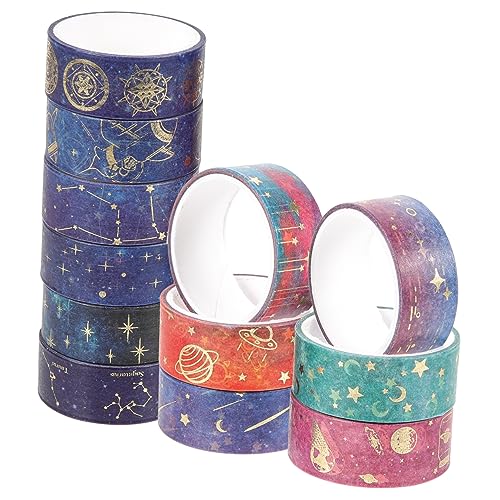 Gadpiparty 12 Rollen Dekoratives Washi Tape Sternen Design für DIY Bastelprojekte Scrapbooking und Journals Bastler und Studenten Gadpiparty 12 Rollen Dekoratives Washi Tape Sternen Design für DIY Bastelprojekte Scrapbooking und Journals Bastler und Studenten von Gadpiparty