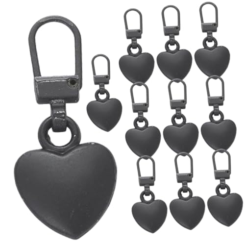 Gadpiparty 12 Stück Zipper Head Bag Accessoires Reißverschluss ersetzen Reißverschlüsse Ersatz Reißverschluss-Zubehör Reißverschluss Reparaturset für Jacken Legierung Black Gadpiparty 12 Stück Zipper Head Bag Accessoires Reißverschluss ersetzen Reißverschlüsse Ersatz Reißverschluss-Zubehör Reißverschluss Reparaturset für Jacken Legierung Black von Gadpiparty