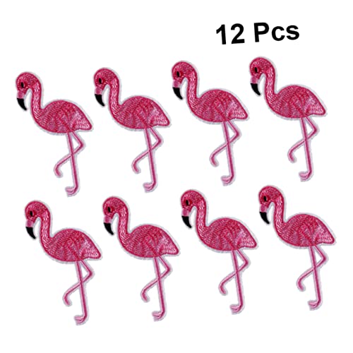 Gadpiparty 12Stücke Flamingo Stickerei Patches Applikationen für Kleidung Jeans und Taschen Bügelpatches Bunten Designs für DIY Projekte und Gestaltungen Gadpiparty 12Stücke Flamingo Stickerei Patches Applikationen für Kleidung Jeans und Taschen Bügelpatches Bunten Designs für DIY Projekte und Gestaltungen von Gadpiparty