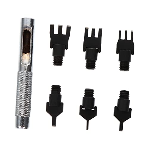 Gadpiparty 1Satz Leder Lochstanzer Werkzeug mit Prong Lochstempel für Präzises Lederhandwerk Robust und Langlebig für Gürtel Taschen und Mehr Gadpiparty 1Satz Leder Lochstanzer Werkzeug mit Prong Lochstempel für Präzises Lederhandwerk Robust und Langlebig für Gürtel Taschen und Mehr von Gadpiparty