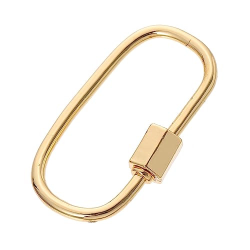 Gadpiparty 1Stück Ovaler Karabiner Sperrverschluss Für Schmuck DIY Halsketten Zubehör Langlebiger Connector Für Schmuckherstellung Bastelprojekte Gadpiparty 1Stück Ovaler Karabiner Sperrverschluss Für Schmuck DIY Halsketten Zubehör Langlebiger Connector Für Schmuckherstellung Bastelprojekte von Gadpiparty