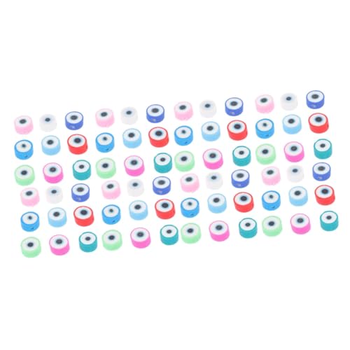 Gadpiparty 2 Sätze Diy Polymer Clay Eye Beads Spacer Perlen für Schmuckherstellung Armbänder für Bastelprojekte Gadpiparty 2 Sätze Diy Polymer Clay Eye Beads Spacer Perlen für Schmuckherstellung Armbänder für Bastelprojekte von Gadpiparty