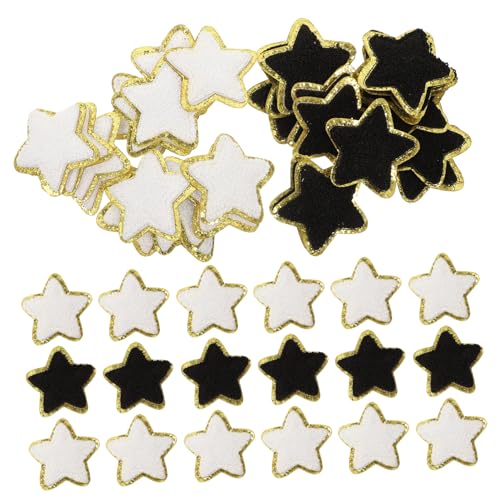Gadpiparty 2 Sätze Handtuchstofftuch Patch Form Kleidung Kleidung Jubel-patches Gestickte Aufnäher Schwarz Nähen Sternaufnäher Für Kleidung Kleine Flicken Zum Aufbügeln Chenille 32 Stück * 2 Gadpiparty 2 Sätze Handtuchstofftuch Patch Form Kleidung Kleidung Jubel-patches Gestickte Aufnäher Schwarz Nähen Sternaufnäher Für Kleidung Kleine Flicken Zum Aufbügeln Chenille 32 Stück * 2 von Gadpiparty