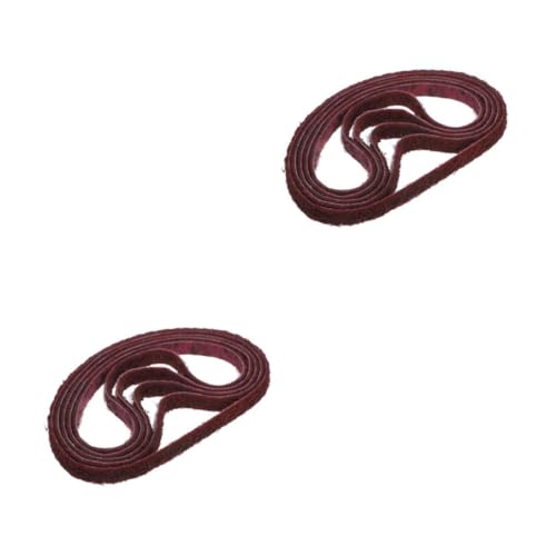 Gadpiparty 2 Sätze Schleifband Keramische Schleifbänder Zirkonia Schleifbänder Bandschleifer Werkzeuge Zum Polieren Von Steinen Wasserdichte Rückseite Aus Polyester Brown 5 Stück * 2 von Gadpiparty