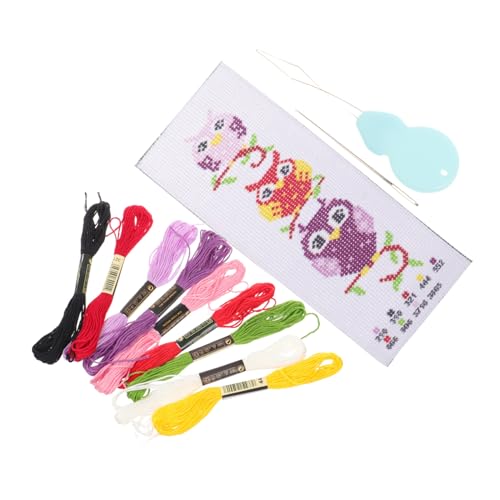 Gadpiparty 2 Sätze Stick einen Lesezeichenmarkierungsbeutel Herstellung Stickset für Anfänger Hochzeit Stickerei Weiß Bausatz DIY-Stick-Lesezeichen Patchwork-Sticksets Kabel Gadpiparty 2 Sätze Stick einen Lesezeichenmarkierungsbeutel Herstellung Stickset für Anfänger Hochzeit Stickerei Weiß Bausatz DIY-Stick-Lesezeichen Patchwork-Sticksets Kabel von Gadpiparty