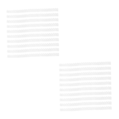 Gadpiparty 2 Stck. Wellenmuster Spitzenband für Diy Nähprojekte Dekoration und Quilting für Hochzeiten Partys und Persönliche Bastelarbeiten Gadpiparty 2 Stck. Wellenmuster Spitzenband für Diy Nähprojekte Dekoration und Quilting für Hochzeiten Partys und Persönliche Bastelarbeiten von Gadpiparty