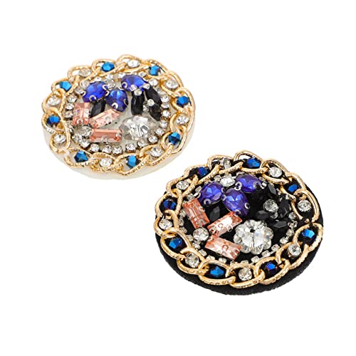 Gadpiparty 2 Stück Diy Kleidung Aufnäher Strass Kristall Applikationen für Bekleidungsreparatur und Dekoration für Kleidung Taschen und Handwerk Gadpiparty 2 Stück Diy Kleidung Aufnäher Strass Kristall Applikationen für Bekleidungsreparatur und Dekoration für Kleidung Taschen und Handwerk von Gadpiparty