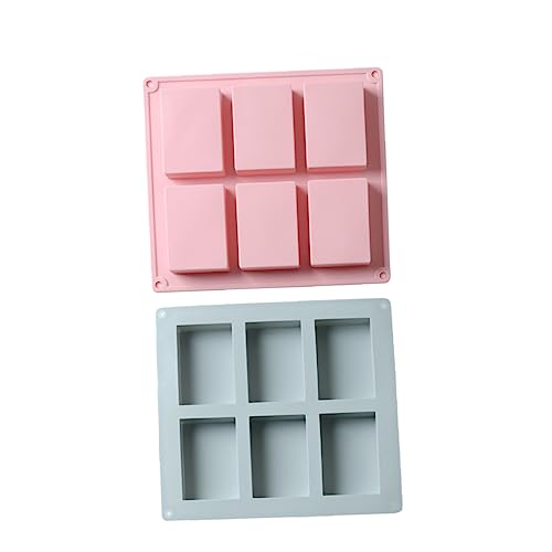 Gadpiparty 2 Stück Rechteckige Seifenform aus Flexiblem Langlebigem Silikon Kammern Antihaftbeschichtet Geeignet für DIY Seifenherstellung Kuchen und Schokoladenformen Mikrowellen und Gadpiparty 2 Stück Rechteckige Seifenform aus Flexiblem Langlebigem Silikon Kammern Antihaftbeschichtet Geeignet für DIY Seifenherstellung Kuchen und Schokoladenformen Mikrowellen und von Gadpiparty