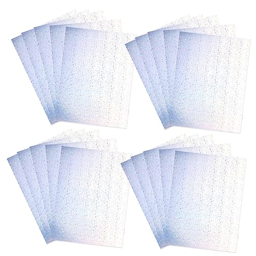Gadpiparty 20 Blatt Holografisches Druckpapier Selbstklebende Aufkleber für Drucker Glitzerpapier für Bastelarbeiten für DIY Projekte Gadpiparty 20 Blatt Holografisches Druckpapier Selbstklebende Aufkleber für Drucker Glitzerpapier für Bastelarbeiten für DIY Projekte von Gadpiparty