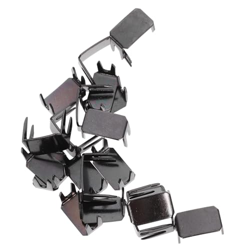 Gadpiparty 20 Stück Reißverschlussstopper Reißverschluss reparieren universeller Reißverschluss Reißverschluss-Metallstopper Reißverschlusswechsel stoppt reines Kupfer Black Gadpiparty 20 Stück Reißverschlussstopper Reißverschluss reparieren universeller Reißverschluss Reißverschluss-Metallstopper Reißverschlusswechsel stoppt reines Kupfer Black von Gadpiparty