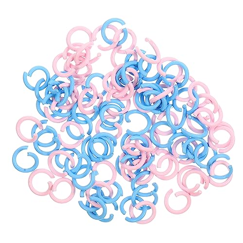Gadpiparty 200 Stück Metall Spaltringe Offene Biegeringe Schmuckherstellung Zubehör für Diy Armbänder und Kirschblüte Gadpiparty 200 Stück Metall Spaltringe Offene Biegeringe Schmuckherstellung Zubehör für Diy Armbänder und Kirschblüte von Gadpiparty