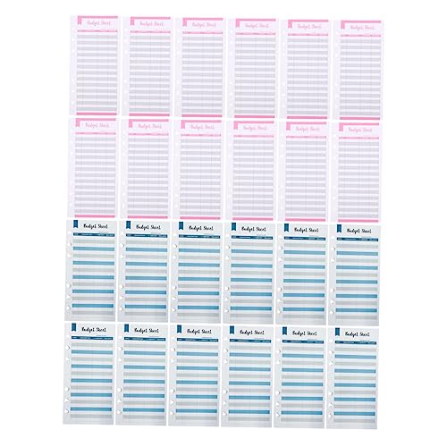 Gadpiparty 24 Stück Budget Sheets für Haushaltsplanung Personal Consumption Cards mit Löchern Blaue und Rote Karten für Zuhause und Büro zur Finanzverwaltung Gadpiparty 24 Stück Budget Sheets für Haushaltsplanung Personal Consumption Cards mit Löchern Blaue und Rote Karten für Zuhause und Büro zur Finanzverwaltung von Gadpiparty
