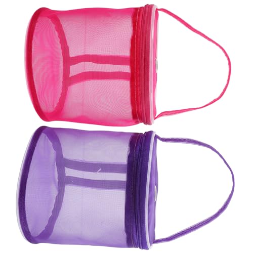 Gadpiparty 2Stücke Garnaufbewahrungstasche mit Reißverschluss Netztasche für Strickzubehör und Garn für Zuhause und Unterwegs Schützt Ihre Strickmaterialien Gadpiparty 2Stücke Garnaufbewahrungstasche mit Reißverschluss Netztasche für Strickzubehör und Garn für Zuhause und Unterwegs Schützt Ihre Strickmaterialien von Gadpiparty