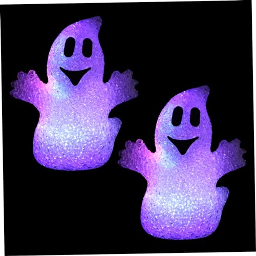 Gadpiparty 2pcs Home Tisch Licht Schmücken Dekorative Ghost Light Chic Party Layout Weiß Weiß von Gadpiparty