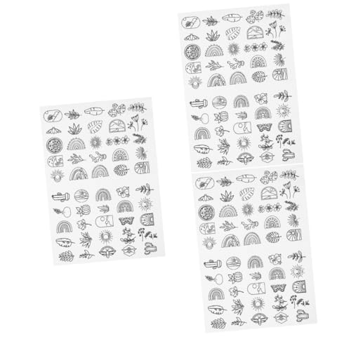 Gadpiparty 3 Blätter Wasserlöslicher Stickstabilisator Selbstklebend Abreißbar für Hand und Maschinenstickerei Vielseitig Verwendbar für Nähprojekte für Designs Gadpiparty 3 Blätter Wasserlöslicher Stickstabilisator Selbstklebend Abreißbar für Hand und Maschinenstickerei Vielseitig Verwendbar für Nähprojekte für Designs von Gadpiparty
