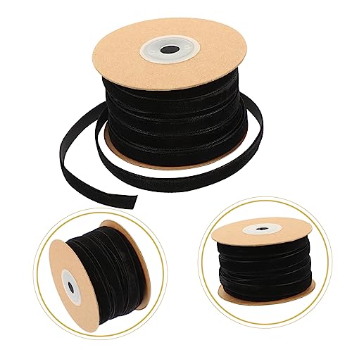 Gadpiparty 3 Rollen Schwarzes Breites Samtband Glatte Oberfläche Hochwertiges Geschenkband für DIY Basteln Geschenkverpackung Hochzeit und Festdeko Gadpiparty 3 Rollen Schwarzes Breites Samtband Glatte Oberfläche Hochwertiges Geschenkband für DIY Basteln Geschenkverpackung Hochzeit und Festdeko von Gadpiparty