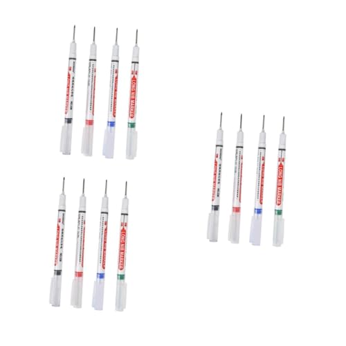 Gadpiparty 3 Sätze 3Sets Long Tipp Marker Stiftmarkierung Stift Tiefe Loch Marker Konstruktionsmarkierungen Konstruktion Stift Mechanischer Schreiner Bleistift 4 Stück * 3 von Gadpiparty