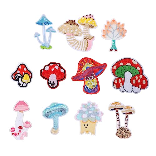 Gadpiparty 3 Sätze Flecken Bestickt Aufkleber Patch Nähen Kleidung Dekorativ Flicken Aufbügeln Aufnäher Applikation Aufbügeln Pilzapplikation Stoff 11 Stücke * 3 Gadpiparty 3 Sätze Flecken Bestickt Aufkleber Patch Nähen Kleidung Dekorativ Flicken Aufbügeln Aufnäher Applikation Aufbügeln Pilzapplikation Stoff 11 Stücke * 3 von Gadpiparty