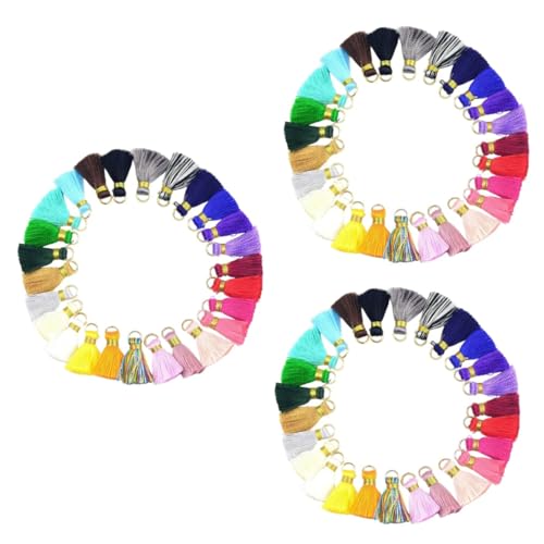 Gadpiparty 3 Sätze Quasten Schmuck Zubehör Für DIY Ohrringe Farbige Quasten Für Handarbeit Anhänger Dekoration Bastelbedarf Für Zuhause Und 100 Stück * 3 Gadpiparty 3 Sätze Quasten Schmuck Zubehör Für DIY Ohrringe Farbige Quasten Für Handarbeit Anhänger Dekoration Bastelbedarf Für Zuhause Und 100 Stück * 3 von Gadpiparty