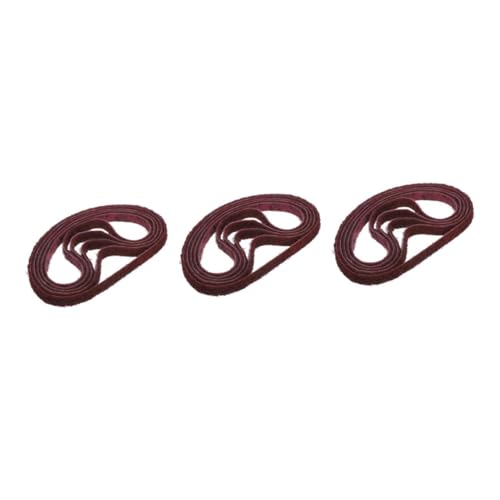 Gadpiparty 3 Sätze Schleifband Werkzeuge Zum Polieren Von Steinen Bandschleifer Nylon Brown 5 Stück * 3 von Gadpiparty