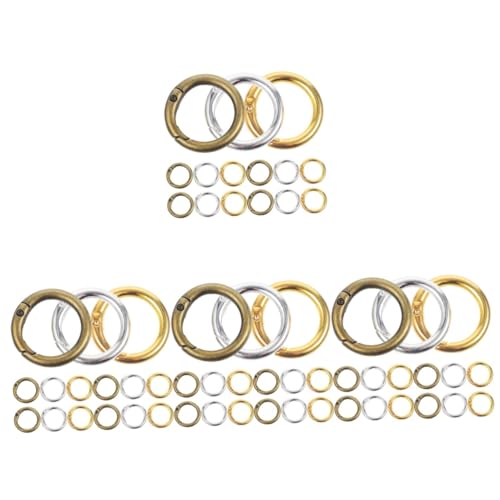 Gadpiparty 4 Sätze Federringe Aus Legierung Gold Schlüsselbund Runde Schnappschnalle Offen Leicht Schlüsselanhänger Karabinerhaken Sprungring Schmuck Sprungringe 15 Stücke * 4 Gadpiparty 4 Sätze Federringe Aus Legierung Gold Schlüsselbund Runde Schnappschnalle Offen Leicht Schlüsselanhänger Karabinerhaken Sprungring Schmuck Sprungringe 15 Stücke * 4 von Gadpiparty