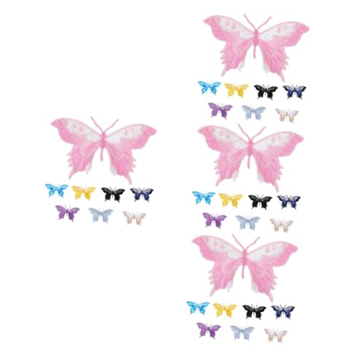 Gadpiparty 4 Sätze Schmetterlings-stickpatch Applikationen Bestickt Gestickte Aufnäher Nähen Schmetterlinge Kleidung Dekoration Rucksack Patches Kleiderflicken Diy Patch Stoff 8 Stück * 4 Gadpiparty 4 Sätze Schmetterlings-stickpatch Applikationen Bestickt Gestickte Aufnäher Nähen Schmetterlinge Kleidung Dekoration Rucksack Patches Kleiderflicken Diy Patch Stoff 8 Stück * 4 von Gadpiparty
