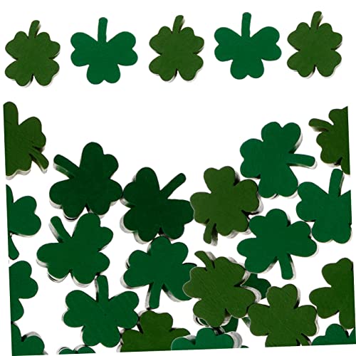 Gadpiparty 40Stücke Holzperlen für Patrick Day Blattförmige DIY Bastelperlen Rustikalem Design für Armbänder und Handwerksprojekte Gadpiparty 40Stücke Holzperlen für Patrick Day Blattförmige DIY Bastelperlen Rustikalem Design für Armbänder und Handwerksprojekte von Gadpiparty