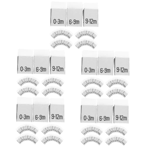 Gadpiparty 5 Sätze Babymonats -tags Schild Monatlich Namensetiketten Für Kinderkleidung Babys Nähen Babyzubehör Für Neugeborene Zeug Größe Oh Polyester 300 Stück * 5 Gadpiparty 5 Sätze Babymonats -tags Schild Monatlich Namensetiketten Für Kinderkleidung Babys Nähen Babyzubehör Für Neugeborene Zeug Größe Oh Polyester 300 Stück * 5 von Gadpiparty