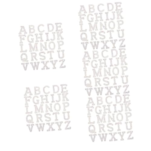 Gadpiparty 5 Sätze Heiße Diamant-buchstabenaufkleber Funkelnd Buchstaben-chenille-aufnäher Kleidung Flecken Stich Brief Buchstaben Aufkleben Strasssteine Silver 26 Stück * 5 Gadpiparty 5 Sätze Heiße Diamant-buchstabenaufkleber Funkelnd Buchstaben-chenille-aufnäher Kleidung Flecken Stich Brief Buchstaben Aufkleben Strasssteine Silver 26 Stück * 5 von Gadpiparty