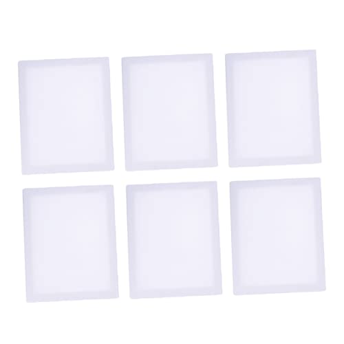 Gadpiparty 6 Stück Segeltuch Zeichnung Künstler Malutensilien Malen Planke Wandkunst Rechteckig Rahmen Flache Leinwandplatten Sprühlack Gestreckte Bambus Weiß Gadpiparty 6 Stück Segeltuch Zeichnung Künstler Malutensilien Malen Planke Wandkunst Rechteckig Rahmen Flache Leinwandplatten Sprühlack Gestreckte Bambus Weiß von Gadpiparty