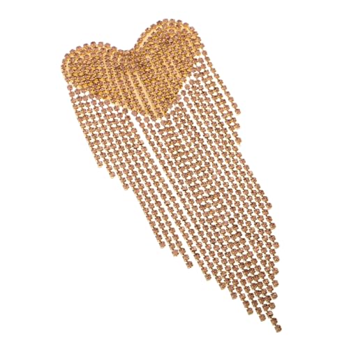 Gadpiparty Bekleidungszubehör Aufnäher Strassapplikation Perlen Schulterapplikation Gestickte Aufnäher Herzen Epauletten Schmuckzubehör Herz Paillettenapplikation Patches Strass Golden Gadpiparty Bekleidungszubehör Aufnäher Strassapplikation Perlen Schulterapplikation Gestickte Aufnäher Herzen Epauletten Schmuckzubehör Herz Paillettenapplikation Patches Strass Golden von Gadpiparty