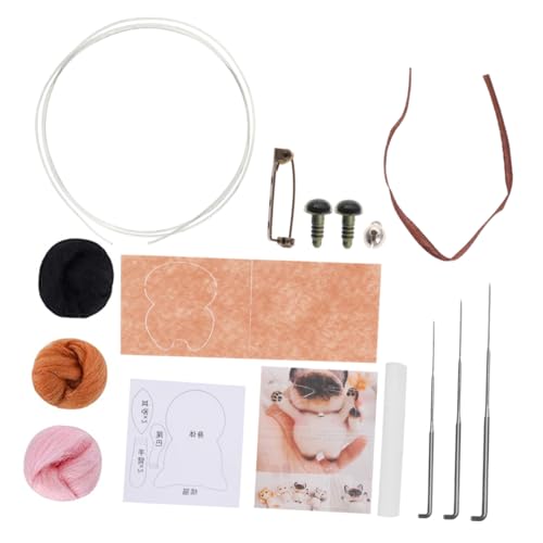Gadpiparty Diy Katzenbroschen Wollfilz Handgemachte Bastelmaterialien für Anfänger Siamkatze Nähset Geduld und Handwerkskunst Gadpiparty Diy Katzenbroschen Wollfilz Handgemachte Bastelmaterialien für Anfänger Siamkatze Nähset Geduld und Handwerkskunst von Gadpiparty