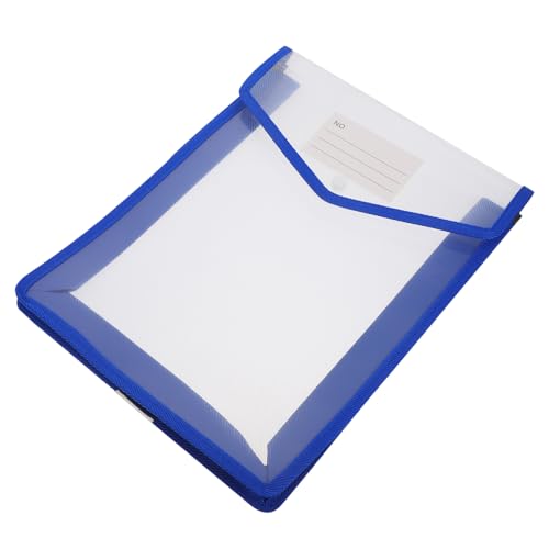 Gadpiparty Dreidimensionale Dokumententasche Aktenumschläge Dateiordner Organisator Für Papierakten Schlanker Dokumentenhalter Scrapbook-papiertüte Aktentasche Ordner Erweitern Pp Blue von Gadpiparty