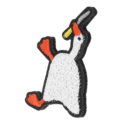 Gadpiparty Gänseförmiger DIY Patch Aufnäher für Kleidung und Taschen Lustiger Bunter Aufbügel Patch zur Dekoration und Reparatur von Kleidung Accessoire für Nähprojekte Gadpiparty Gänseförmiger DIY Patch Aufnäher für Kleidung und Taschen Lustiger Bunter Aufbügel Patch zur Dekoration und Reparatur von Kleidung Accessoire für Nähprojekte von Gadpiparty