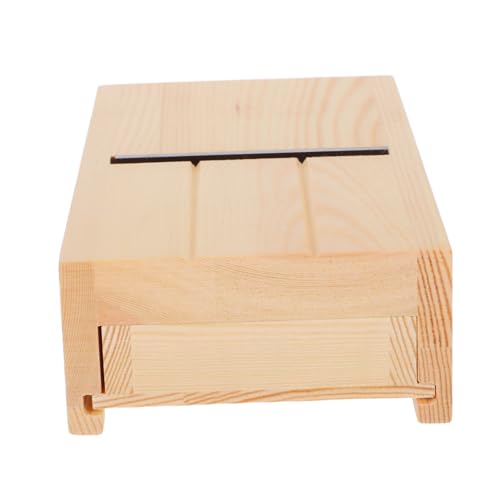 Gadpiparty Handgefertigter Seifenhobel mit Schublade aus Holz Präziser Kantenhobel Einstellbar für Trimmen Glätten und Schneiden Platzsparend für Handgemachte Seifen und Kerzenherstellung Gadpiparty Handgefertigter Seifenhobel mit Schublade aus Holz Präziser Kantenhobel Einstellbar für Trimmen Glätten und Schneiden Platzsparend für Handgemachte Seifen und Kerzenherstellung von Gadpiparty