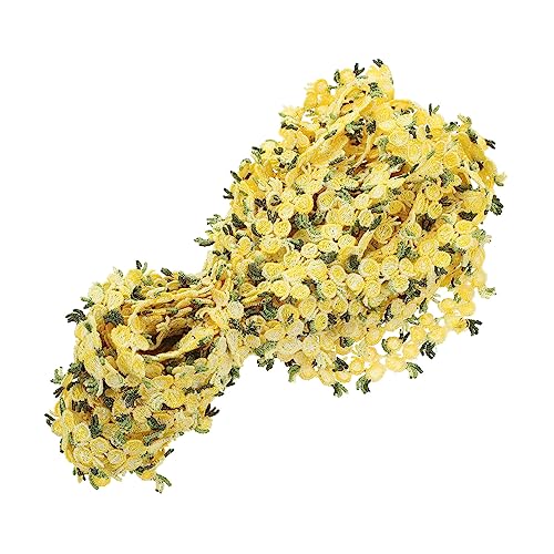Gadpiparty Handwerk Herstellung Von Spitzenband Blumen- Brauthut Hochzeitsspitzenband Corsagen Für Hochzeiten Weißer Spitzenbesatz Spitzenstoff Band Umwickeln Nähband Party Gelb Polyester Gadpiparty Handwerk Herstellung Von Spitzenband Blumen- Brauthut Hochzeitsspitzenband Corsagen Für Hochzeiten Weißer Spitzenbesatz Spitzenstoff Band Umwickeln Nähband Party Gelb Polyester von Gadpiparty