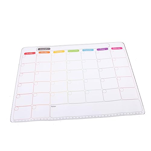 Gadpiparty Magnetisches Pet Whiteboard Notizblock Abwischbarer Kühlschrankplaner mit Starkem Magnet für Küche und Büro Flexible To Do Liste und Monatsplaner Beschreibbarer Wandsticker für Gadpiparty Magnetisches Pet Whiteboard Notizblock Abwischbarer Kühlschrankplaner mit Starkem Magnet für Küche und Büro Flexible To Do Liste und Monatsplaner Beschreibbarer Wandsticker für von Gadpiparty