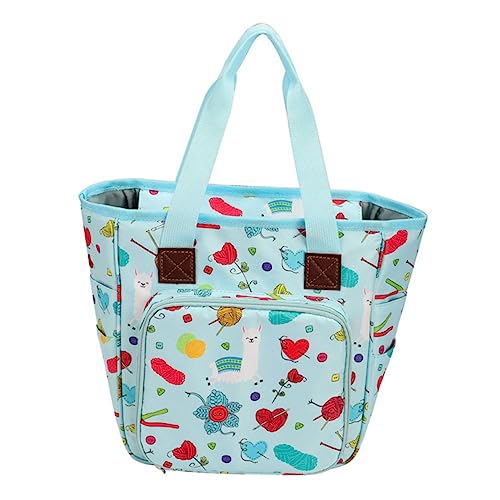 Gadpiparty Multifunktionale Oxford Handtasche Robuste Aufbewahrungstasche für Handarbeiten für Zuhause Büro Reisen und Studentenwohnheime mit Reißverschluss und Mehreren Fächern Gadpiparty Multifunktionale Oxford Handtasche Robuste Aufbewahrungstasche für Handarbeiten für Zuhause Büro Reisen und Studentenwohnheime mit Reißverschluss und Mehreren Fächern von Gadpiparty
