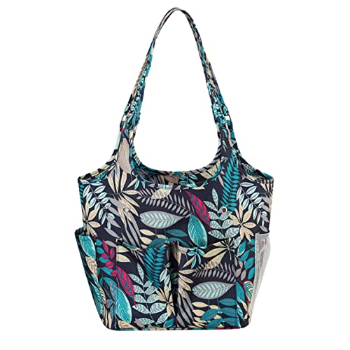 Gadpiparty Praktische Garnspeichertasche Oxford Mit Blättermuster Für Strick Und Häkelwerkzeuge Langlebig Mit Mehreren Fächern Für Aufbewahrung Gadpiparty Praktische Garnspeichertasche Oxford Mit Blättermuster Für Strick Und Häkelwerkzeuge Langlebig Mit Mehreren Fächern Für Aufbewahrung von Gadpiparty