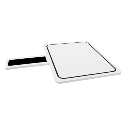 Gadpiparty Whiteboard Halten Whiteboard Testen Klemmbretter Namenszelte Trocken Abwischbar Trocken Abwischbare Lapboards Trockener Löschungspaddel Trocken Abwischbare Karten Abs Black Pvc von Gadpiparty