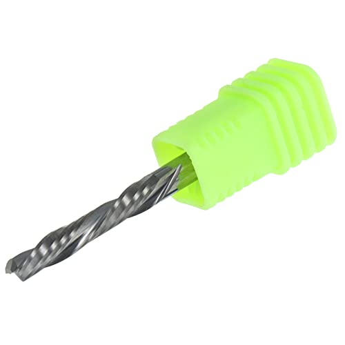 Gadpiparty Zweischneidiger Linksfräser Trennscheiben Hartmetall Mühle Schneiden Trimmer ausstechplatte cutter messser Schneidewerkzeuge frässtifte CNC-Fräse Fräser Fräser Wolfram Stahl Silver von Gadpiparty