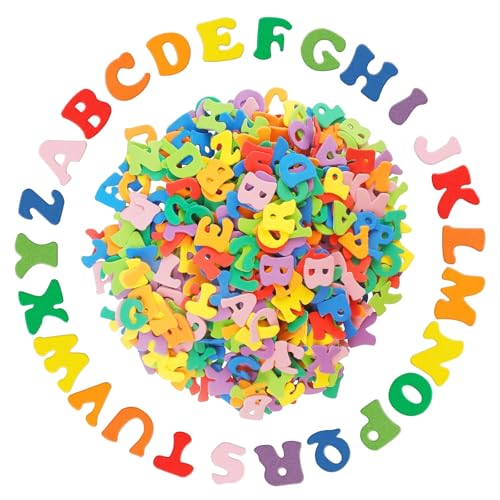 Galenecx 520 Stück Buchstaben-Aufkleber, Schaumstoff Buchstaben Aufkleber Bunt, Selbstklebende Moosgummi Buchstaben, Buchstabens Sticker für DIY Scrapbooking und Dekorieren Galenecx 520 Stück Buchstaben-Aufkleber, Schaumstoff Buchstaben Aufkleber Bunt, Selbstklebende Moosgummi Buchstaben, Buchstabens Sticker für DIY Scrapbooking und Dekorieren von Galenecx