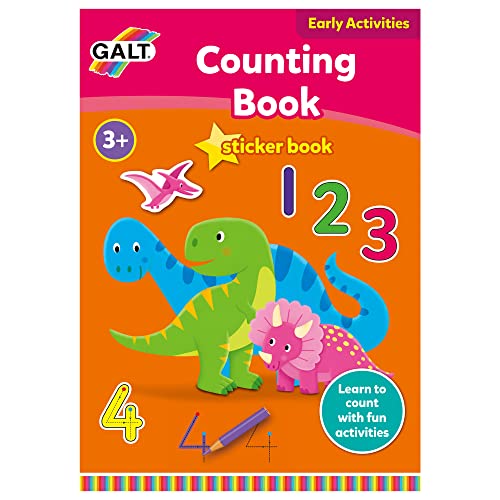 Galt Toys, Early Activities - Counting Book, Home Learning Activity and Sticker Book, Ages 3 Years Plus von Galt