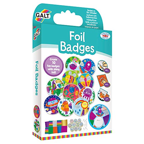 Galt Toys, Foil Badges, Craft Kit for Kids, Ages 6 Years Plus von Galt