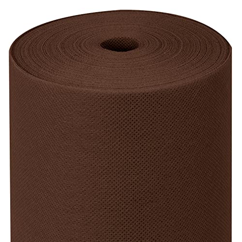 Garcia de Pou Perforierte Spunbond Bankett-Rolle, 60 g/m², 1,2 x 50,4 m, Polypropylen, Schokolade, 30 x 30 x 30 cm von García de Pou