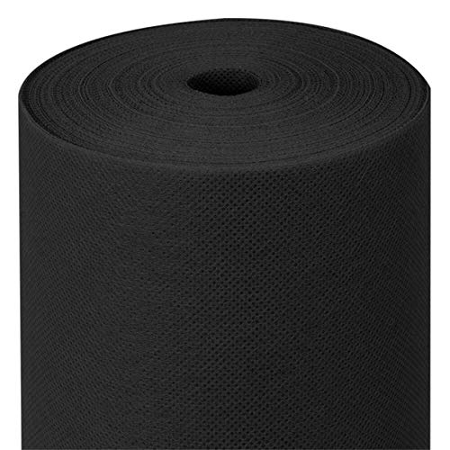 Garcia de Pou Perforierte Spunbond Bankett-Rolle, 60 g/m², 1,2 x 50,4 m, Polypropylen, schwarz, 30 x 30 x 30 cm von García de Pou