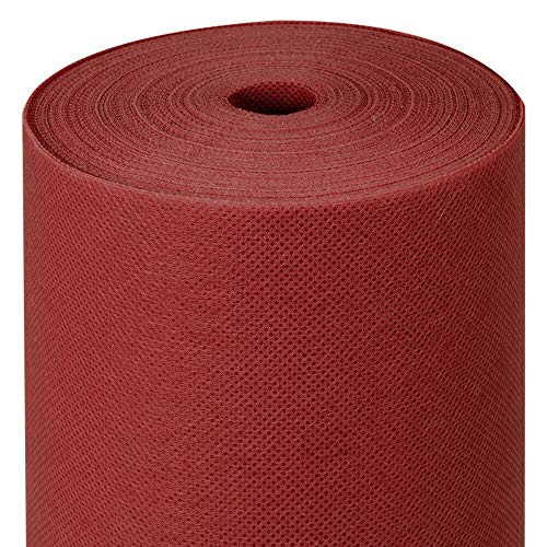 Garcia de Pou Spinnvlies Bankett Rolle 60 gsm, 1,20 x 50 m, Polypropylen, Burgund, 30 x 30 x 30 cm von García de Pou