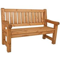 Garden Pleasure Gartenbank Allgäu 960361 braun Holz 124,0 cm von Garden Pleasure