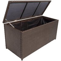 Garden Pleasure Patras Auflagenbox 300,0 l braun 120,0 x 50,0 x 60,0 cm von Garden Pleasure